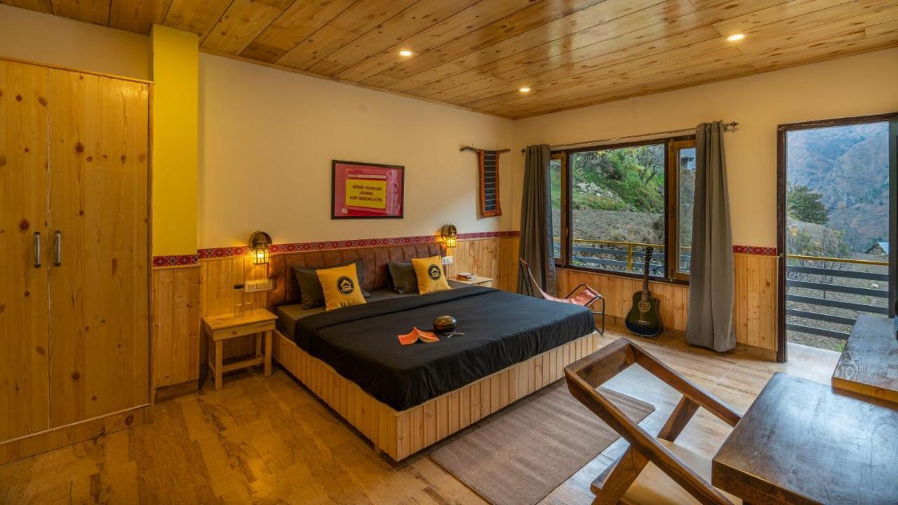 Gushaini The Hosteller Tirthan Valley מראה חיצוני תמונה