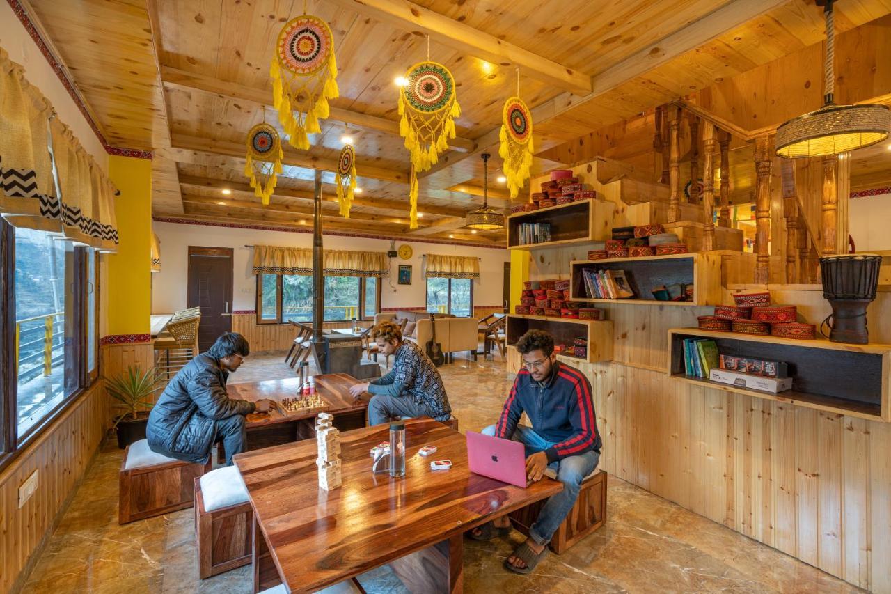 Gushaini The Hosteller Tirthan Valley מראה חיצוני תמונה