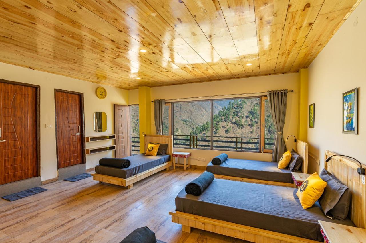 Gushaini The Hosteller Tirthan Valley מראה חיצוני תמונה
