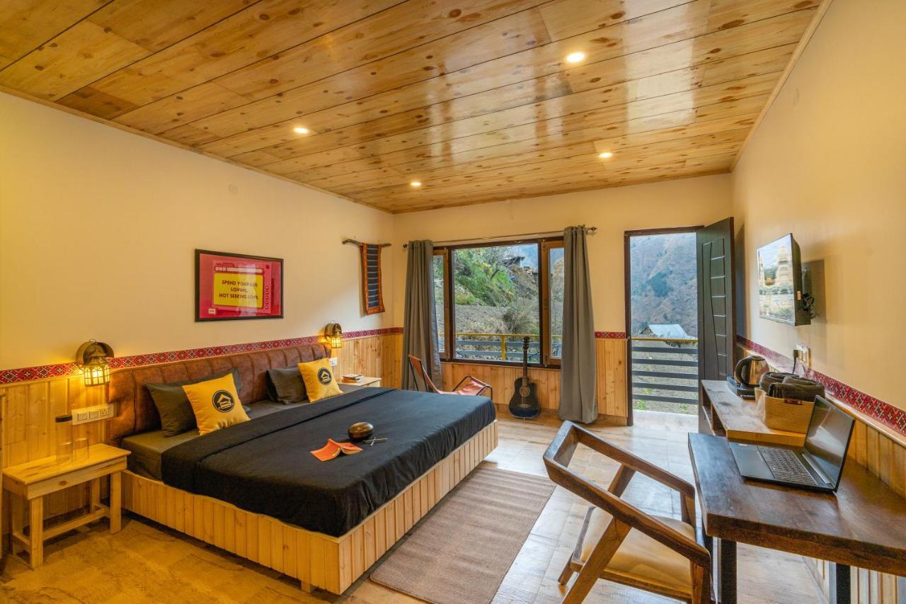 Gushaini The Hosteller Tirthan Valley מראה חיצוני תמונה